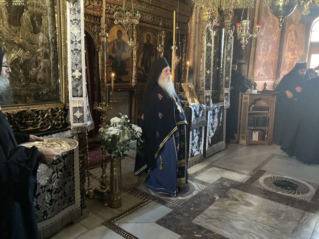 Τόν εὐλογοῦντα ...